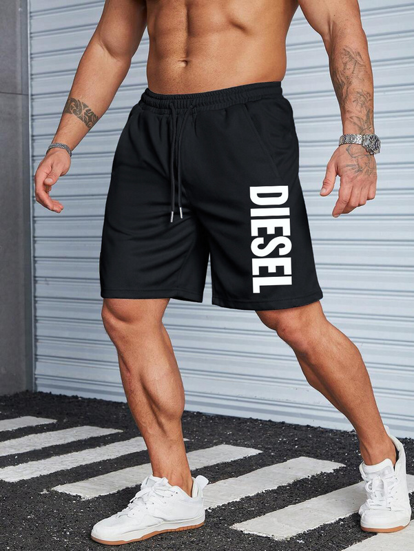 Pantalon court de sport d'été pour hommes, short ample, grande taille, grande taille, gros gars, pantalon court décontracté et fin, vêtements de travail, pantalon moyen_voghion.com