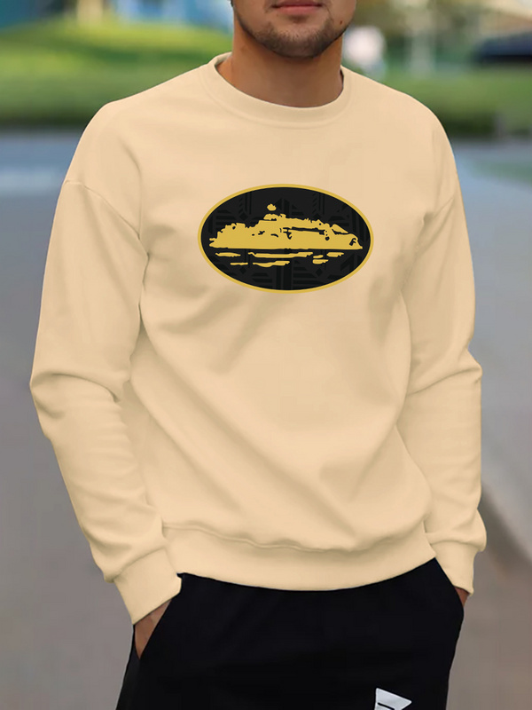 Maglione da uomo con lettere e strass, a righe, con fondo a camicia, primavera e autunno, abbigliamento da uomo, nero, girocollo, casual da strada_voghion.com