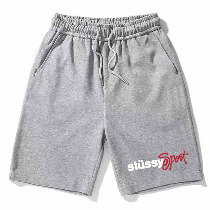 Sommer-Shorts aus Eisseide für Herren, lockere, verkürzte Hose, Stretch, schnelltrocknende Trainingshose, bedruckte Strandhose, große Badehose_voghion.com