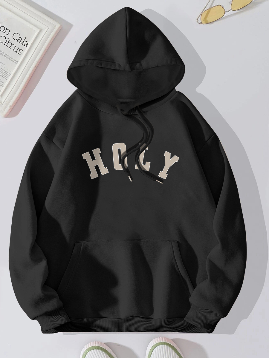 Abbigliamento maschile Autunno e Inverno Felpe con cappuccio spazzolate Marchio di moda Coppia Maglione con cappuccio in velluto spesso tinta unita_voghion.com