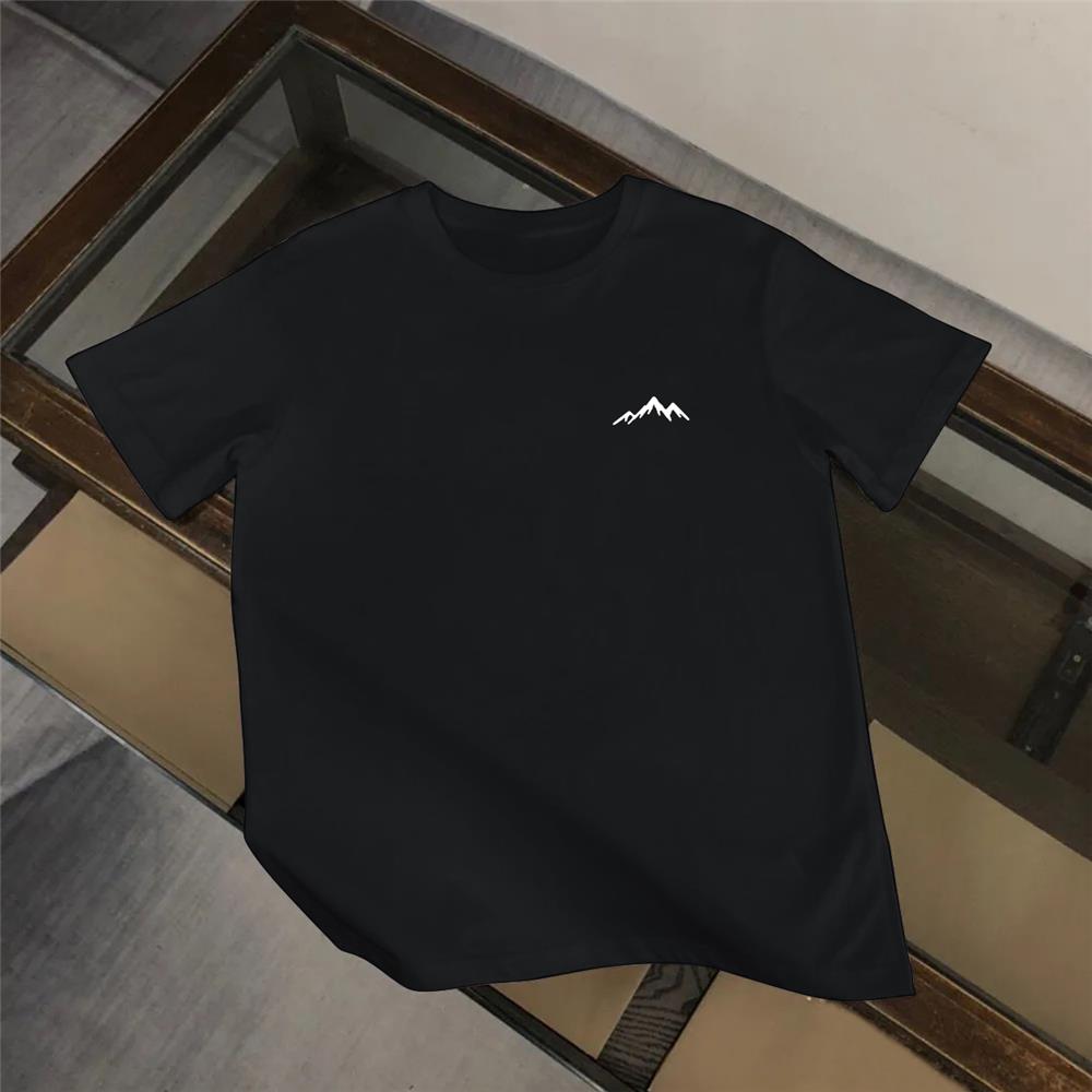 2024 Nouvelle Marque Haut De Gamme Mode D'été 100% coton T-shirt Imprimé Ample Haut Col Rond Extra Large Vêtements Pour Hommes Taille_voghion.com