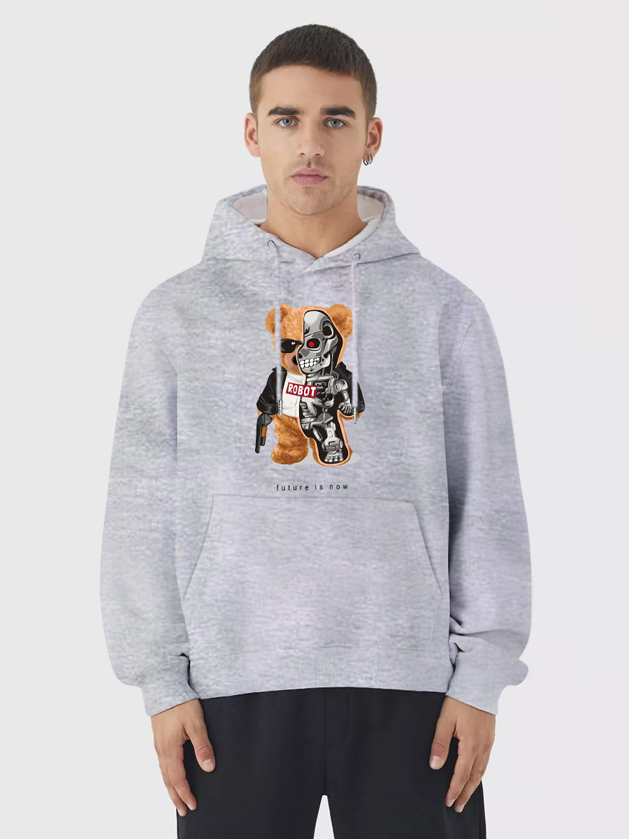 2024 Uomo Nuovi Vestiti Maglione Girocollo Pesante Marchio di Moda Uomo Autunno 2023 Nuova Camicia Inferiore Manica Lunga Foderata in Pile_voghion.com