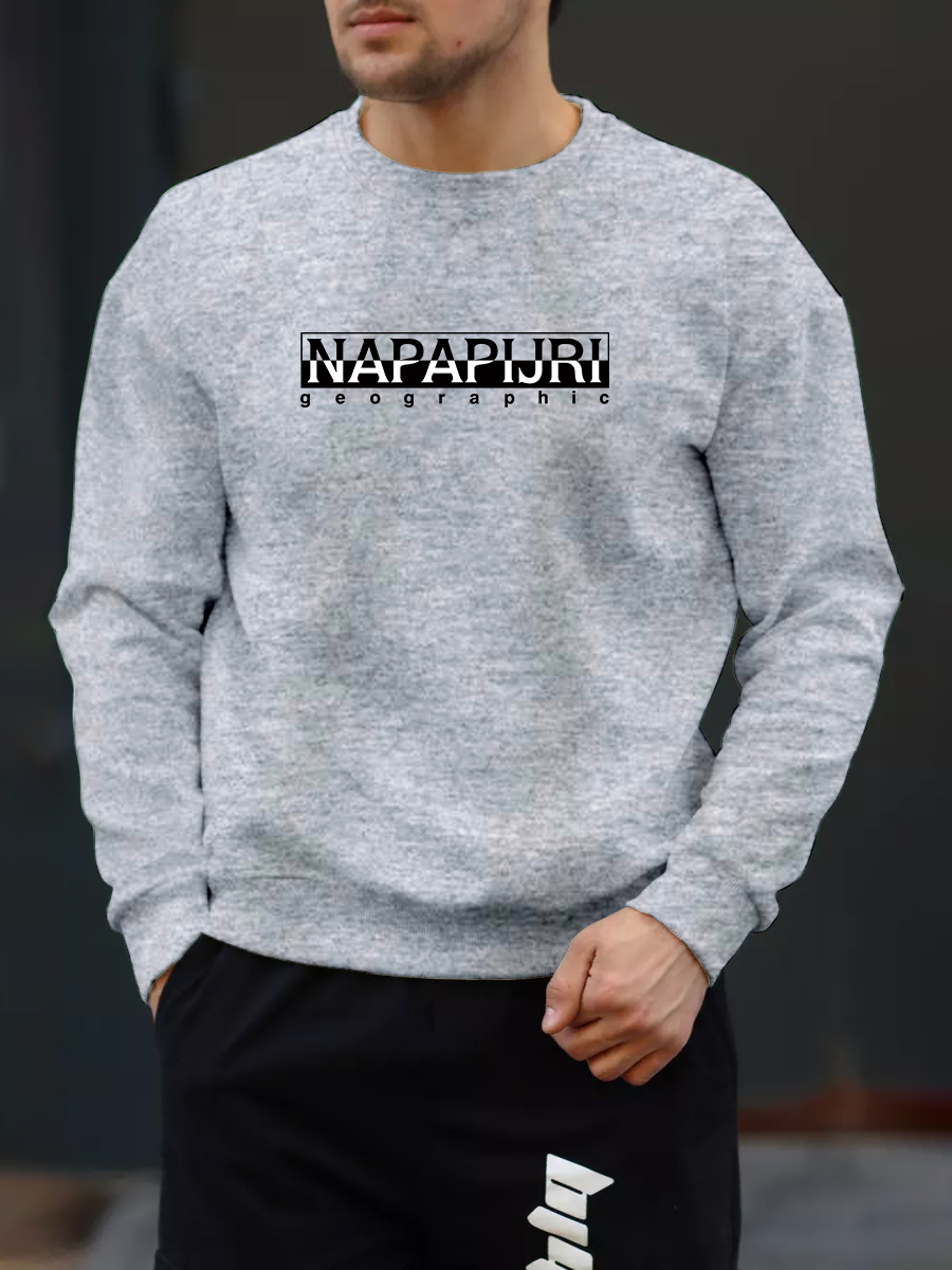 Men's Hooded Sweatshirt Sports Pullover For Spring And Autumn_voghion.com