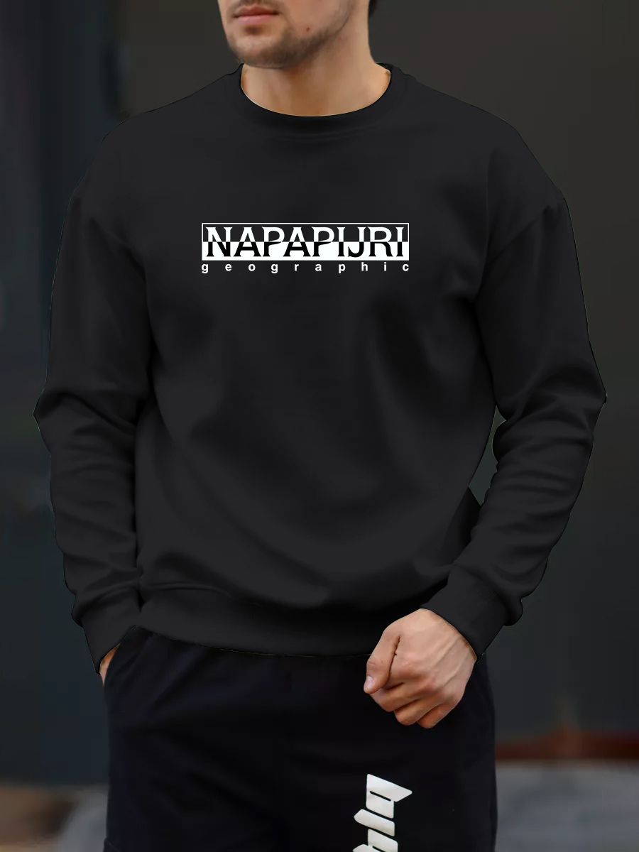 Men's Hooded Sweatshirt Sports Pullover For Spring And Autumn_voghion.com