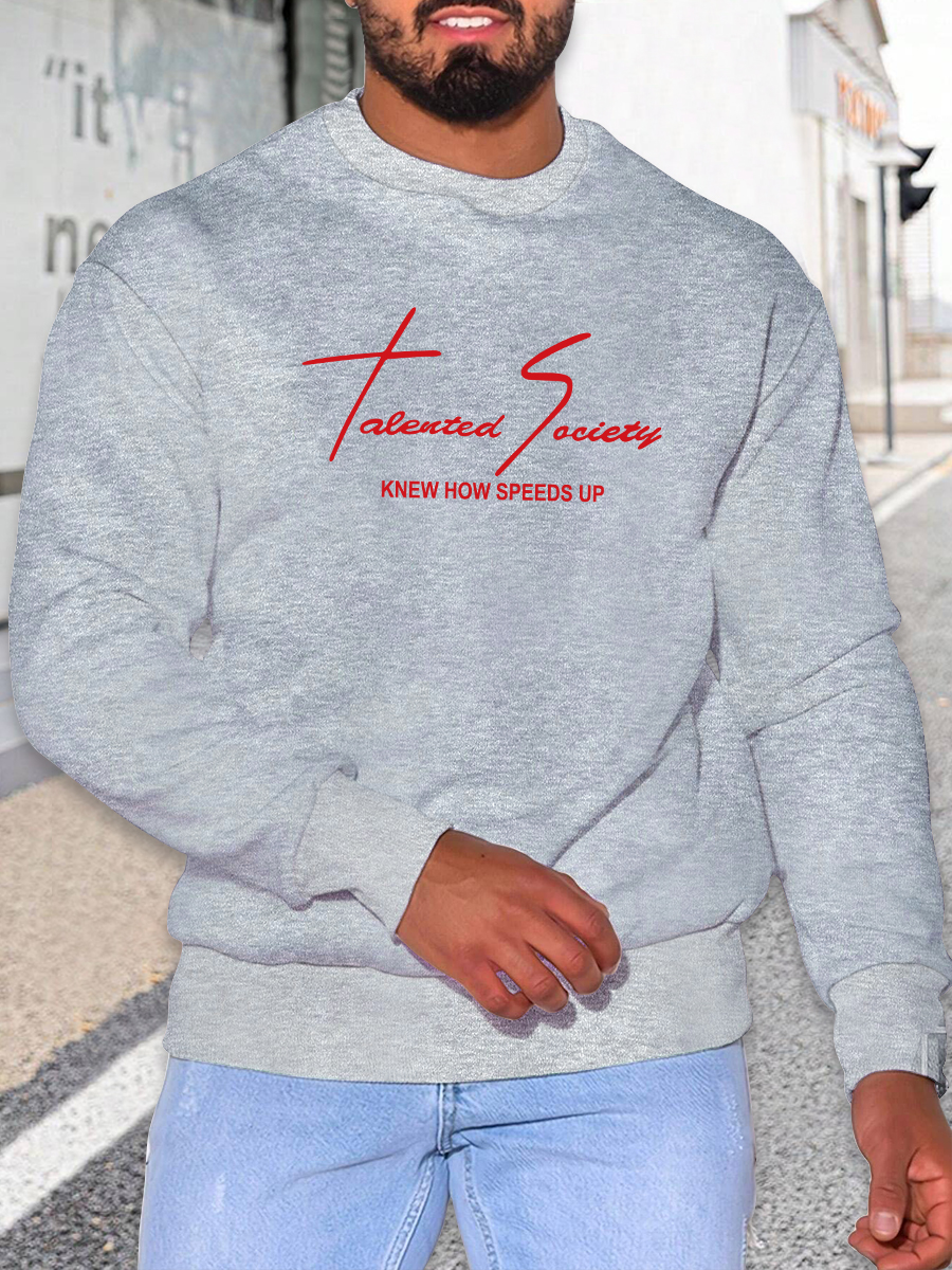 2024 New Thick Needle Digital Printing round Neck Sweater Street Fashion Thick Needle Fabric Top Mens Comfortable_voghion.com