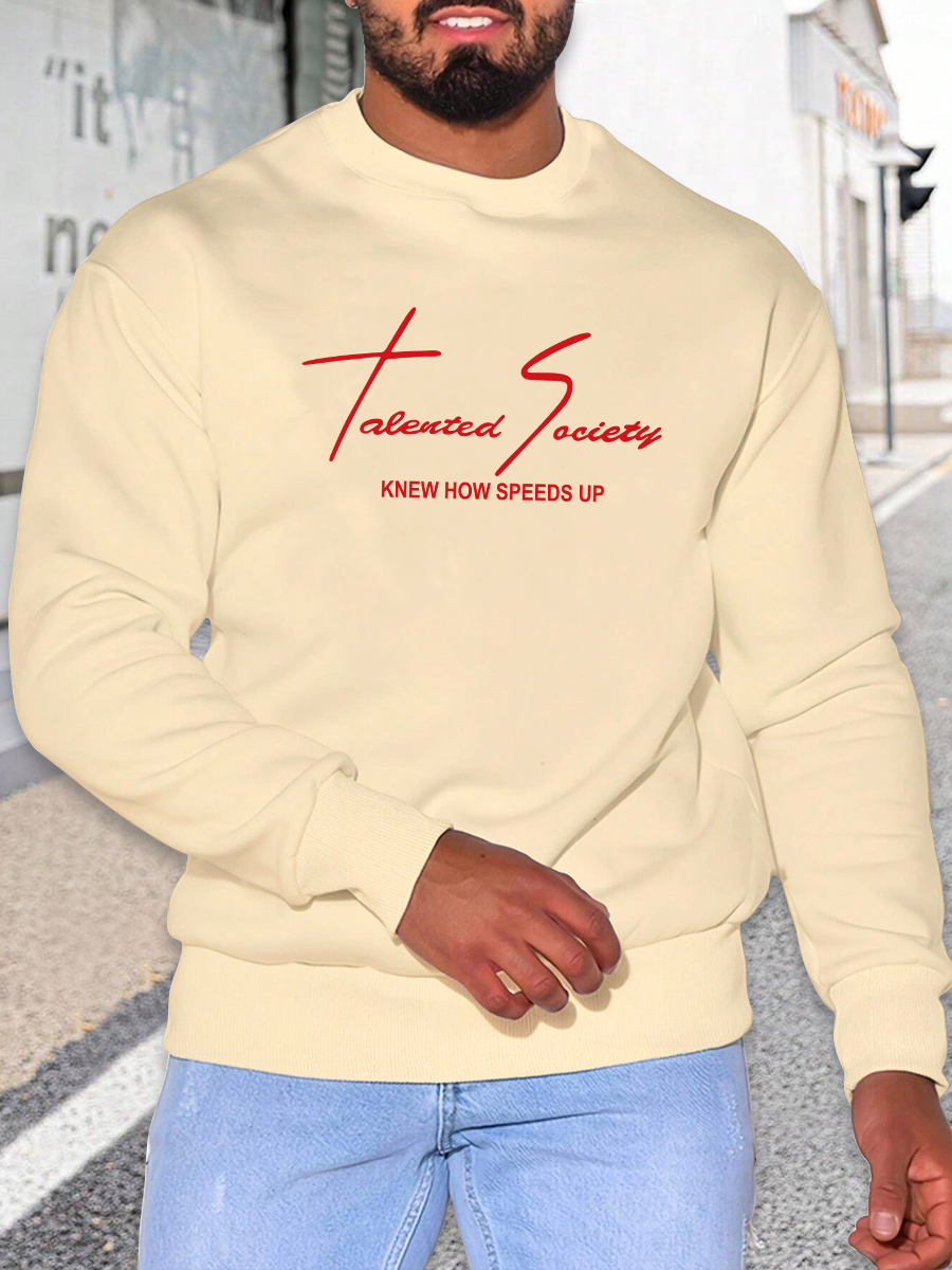 2024 New Thick Needle Digital Printing round Neck Sweater Street Fashion Thick Needle Fabric Top Mens Comfortable_voghion.com