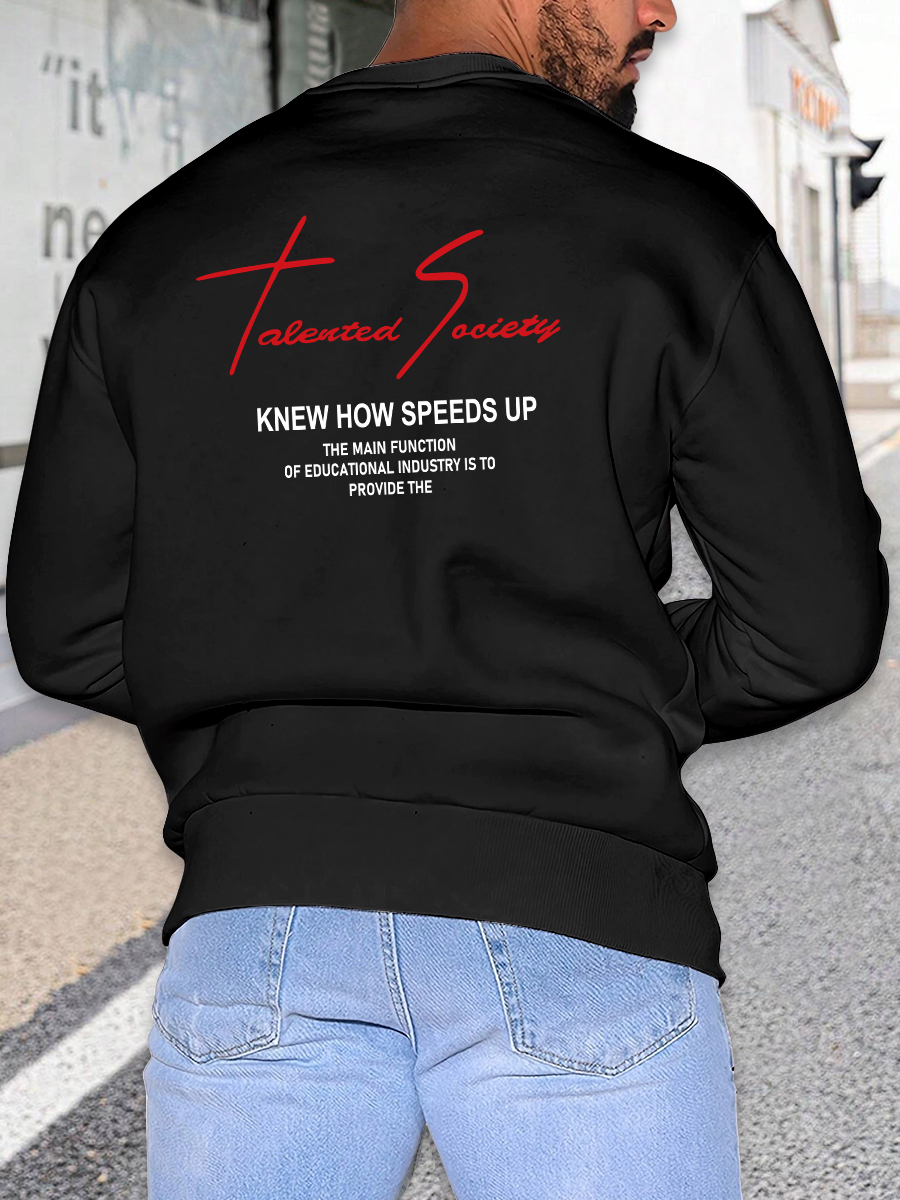 2024 New Thick Needle Digital Printing round Neck Sweater Street Fashion Thick Needle Fabric Top Mens Comfortable_voghion.com