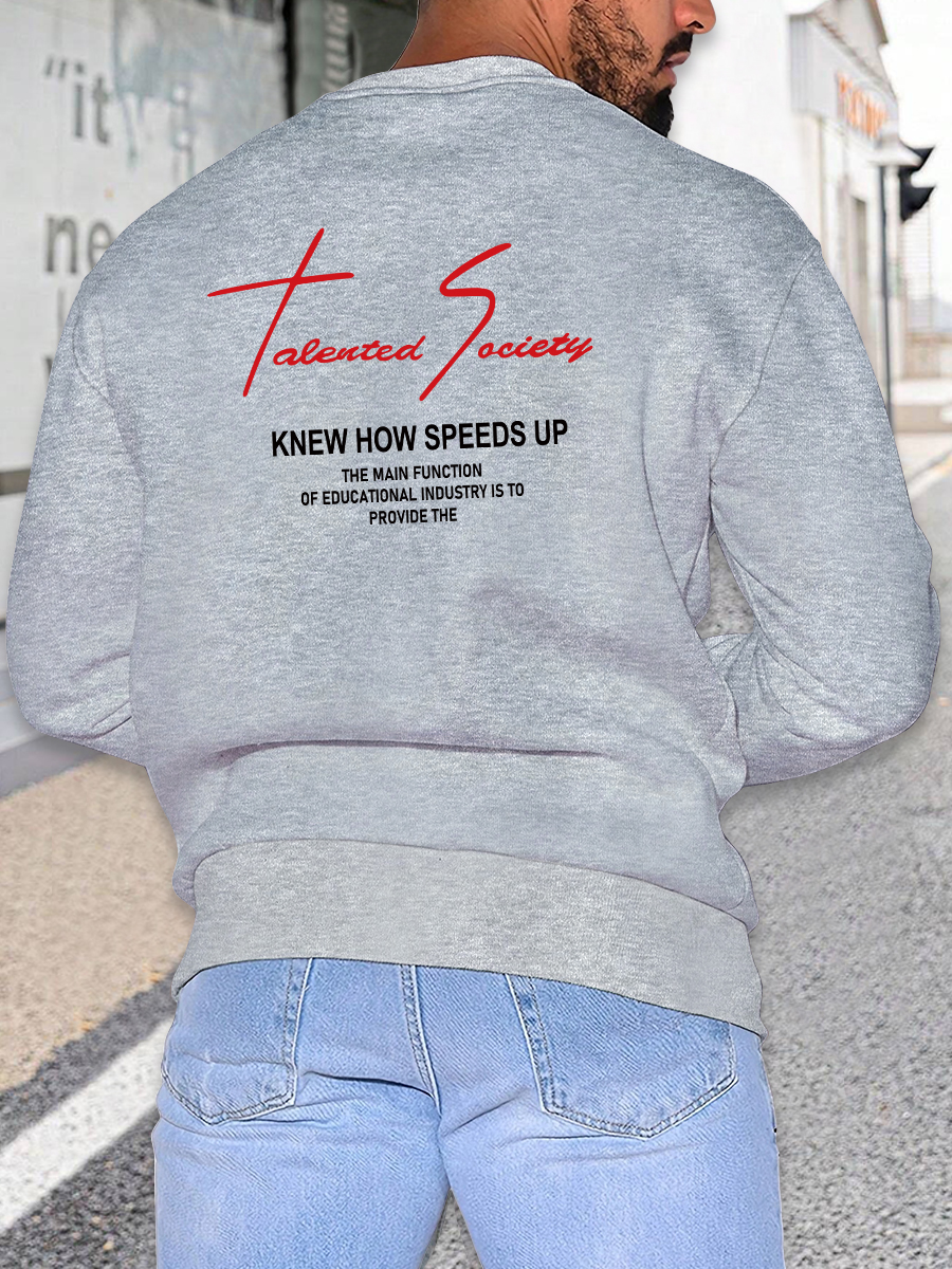 2024 New Thick Needle Digital Printing round Neck Sweater Street Fashion Thick Needle Fabric Top Mens Comfortable_voghion.com