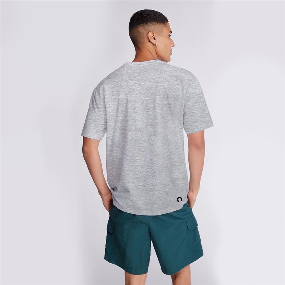 Mit Markenlogo 100 % Baumwolle Sommer Herren Lose T-Shirts Lässig Atmungsaktiv Kurze Ärmel Mode Outdoor High Street Top_voghion.com