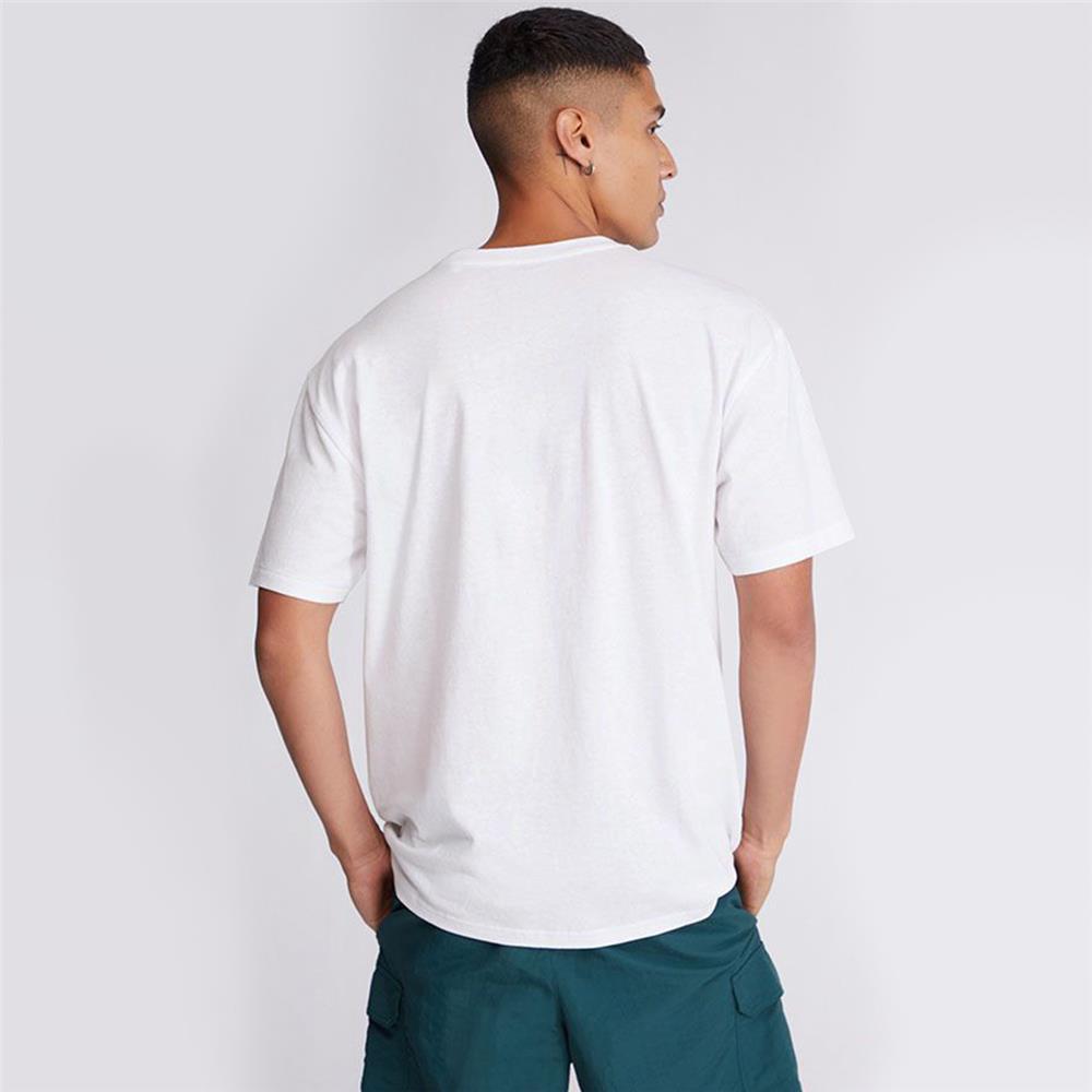 With Brand Logo 100% Cotton Summer Men Loose T-Shirts Casual Breathable Short Sleeves Fashion Outdoor High Street Top_viptrois.com