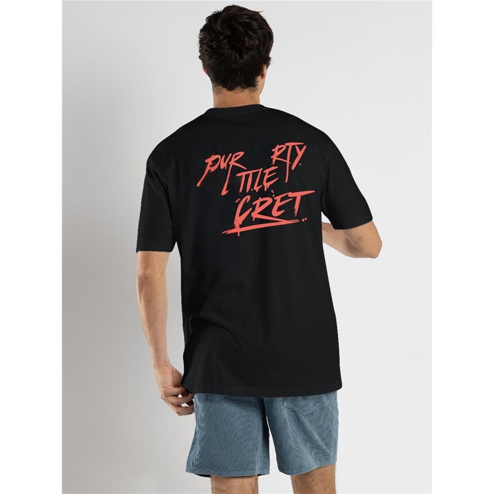 With Brand Logo 100% Cotton Summer Men Loose T-Shirts Casual Breathable Short Sleeves Fashion Outdoor High Street Top_viptrois.com