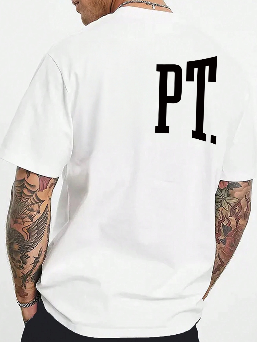 With Brand Logo 100% Cotton Summer Men Loose T-Shirts Casual Breathable Short Sleeves Fashion Outdoor High Street Top_viptrois.com
