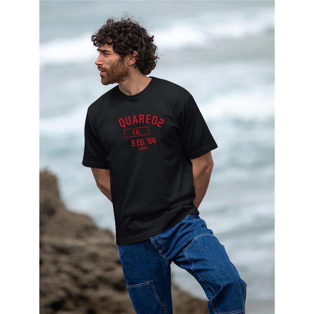 With Brand Logo 100% Cotton Summer Men Loose T-Shirts Casual Breathable Short Sleeves Fashion Outdoor High Street Top_viptrois.com