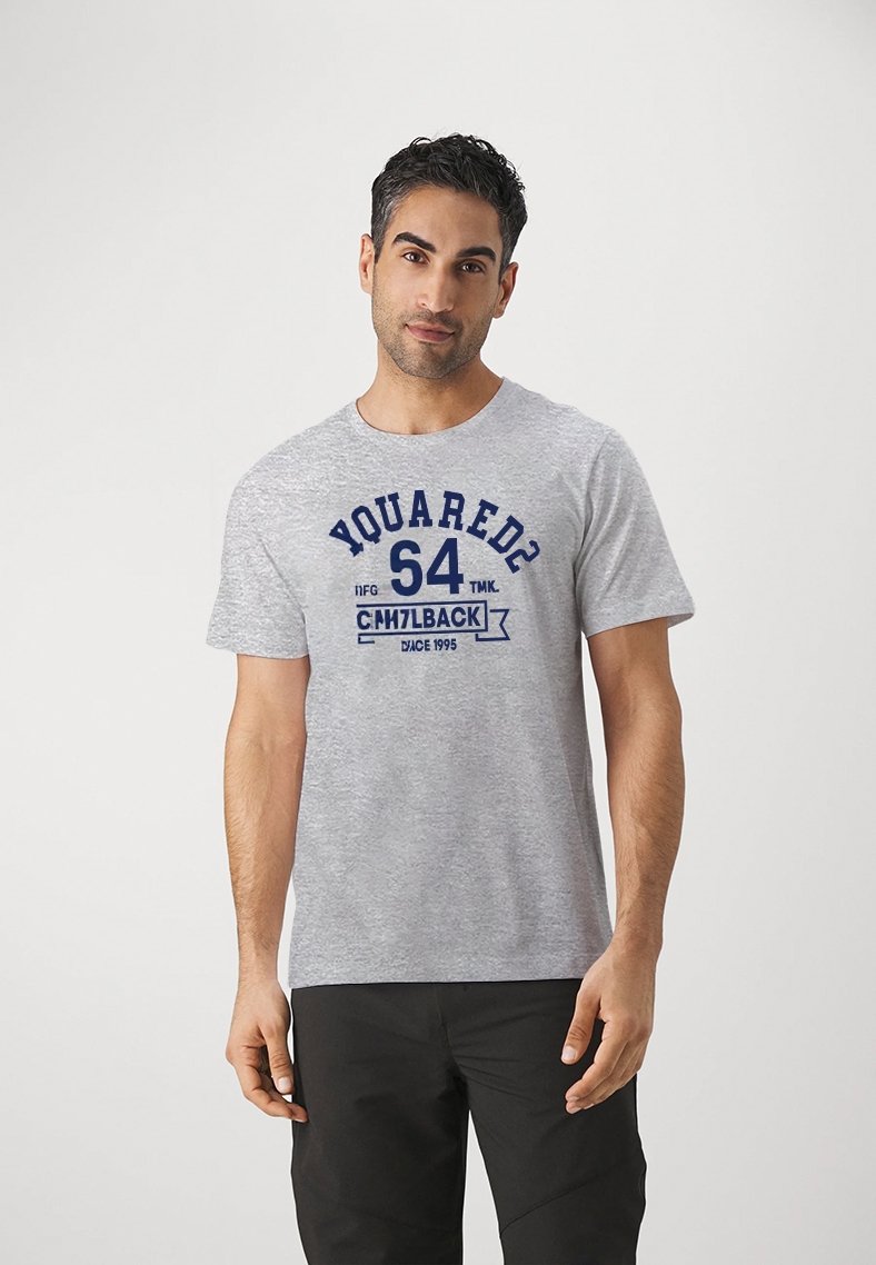 T-shirt ample à manches courtes pour homme, 100 % coton, avec logo de marque, décontracté, respirant, à la mode, pour l'extérieur_voghion.com